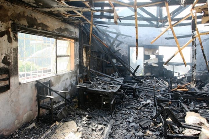 Fire damage restoration company