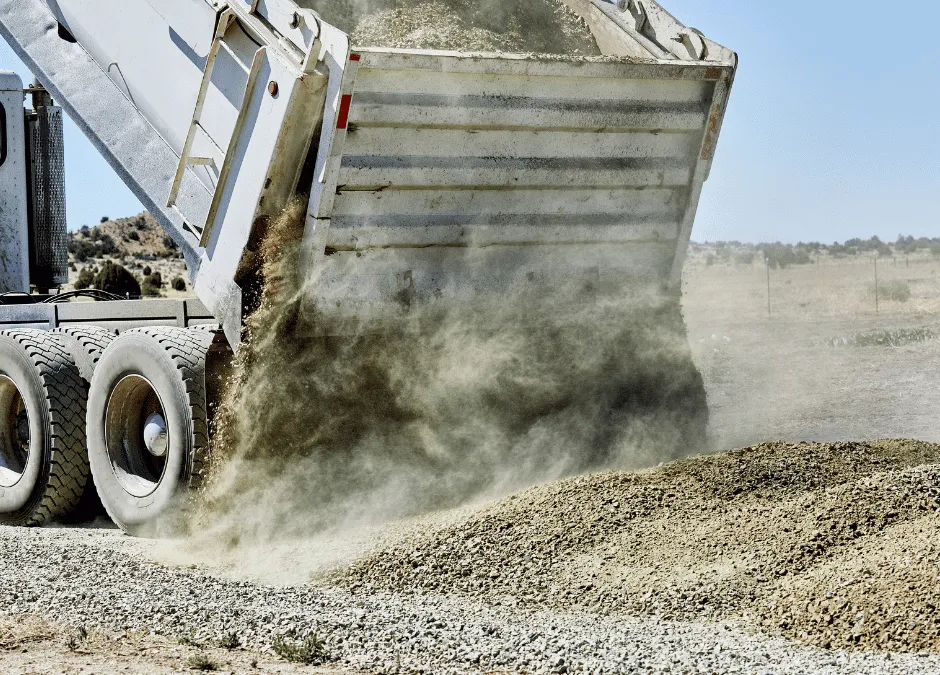 Proper gravel delivery Proper gravel delivery