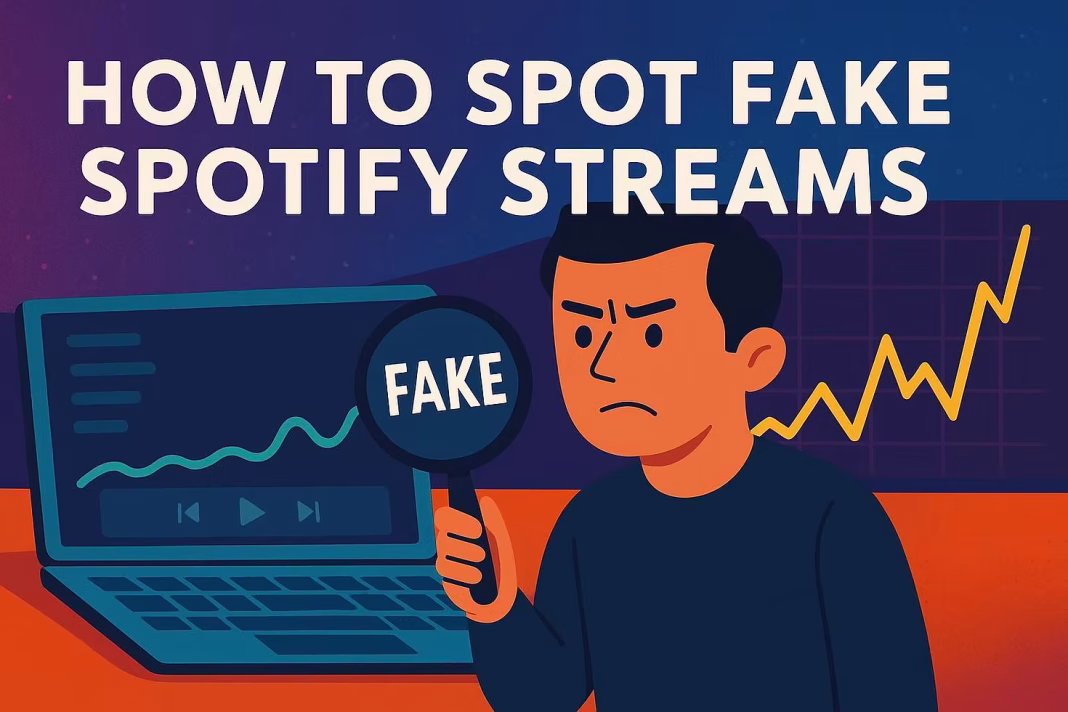 check a playlist for fake listeners