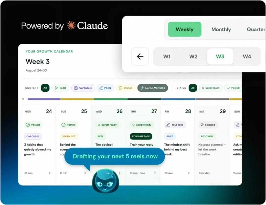 social media AI agent