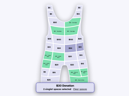 Fill My Singlet fundraiser Fill My Singlet fundraiser